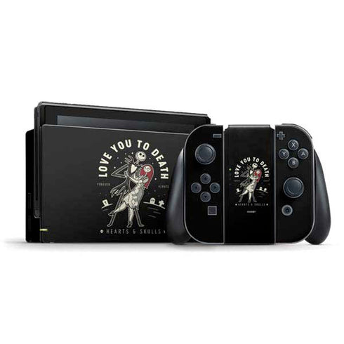 Disney The Nightmare Before Christmas Love You To Death Nintendo Skins